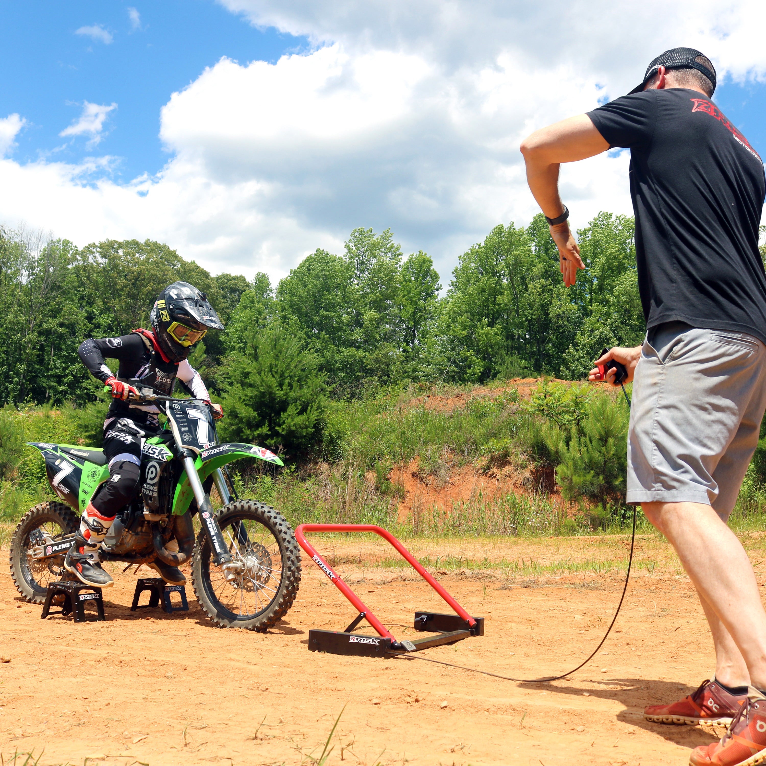 Holeshot - Manual Motocross Starting Gate