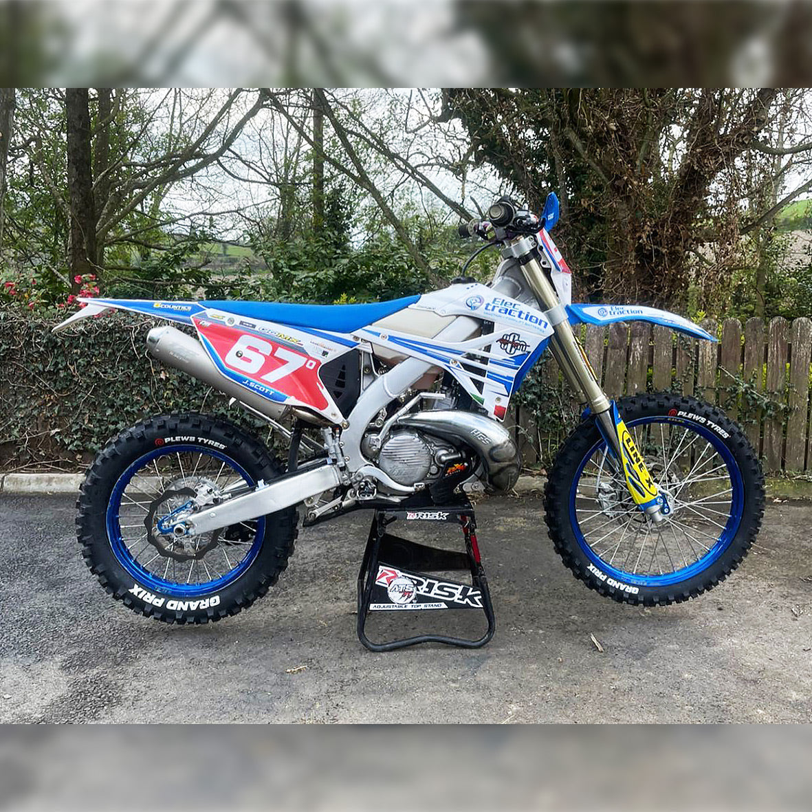 Plews Tyres - EN1 GRAND PRIX - FIM Regulation Enduro Rear Tire