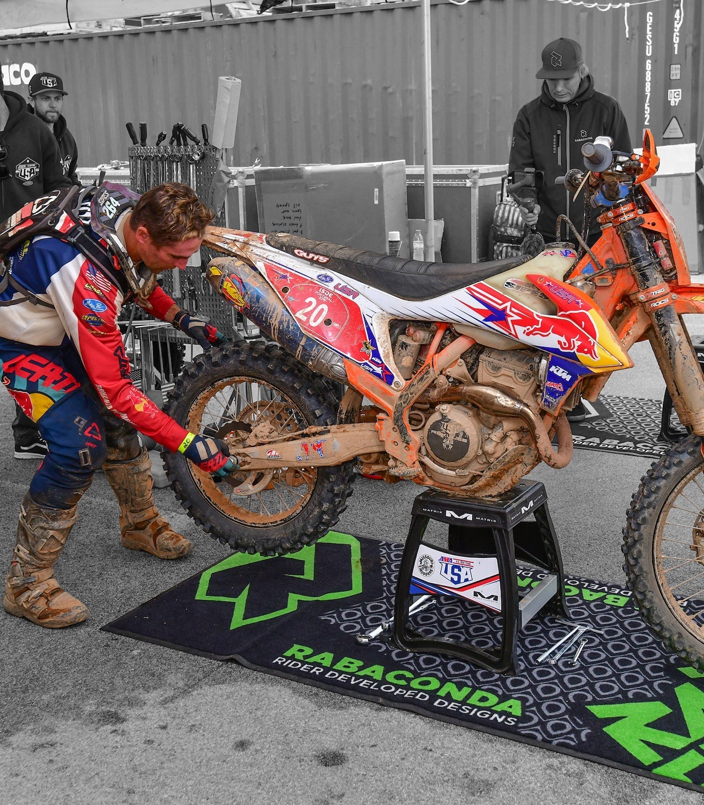 Motorcycle Pit Mat (6.6' x 3.3')