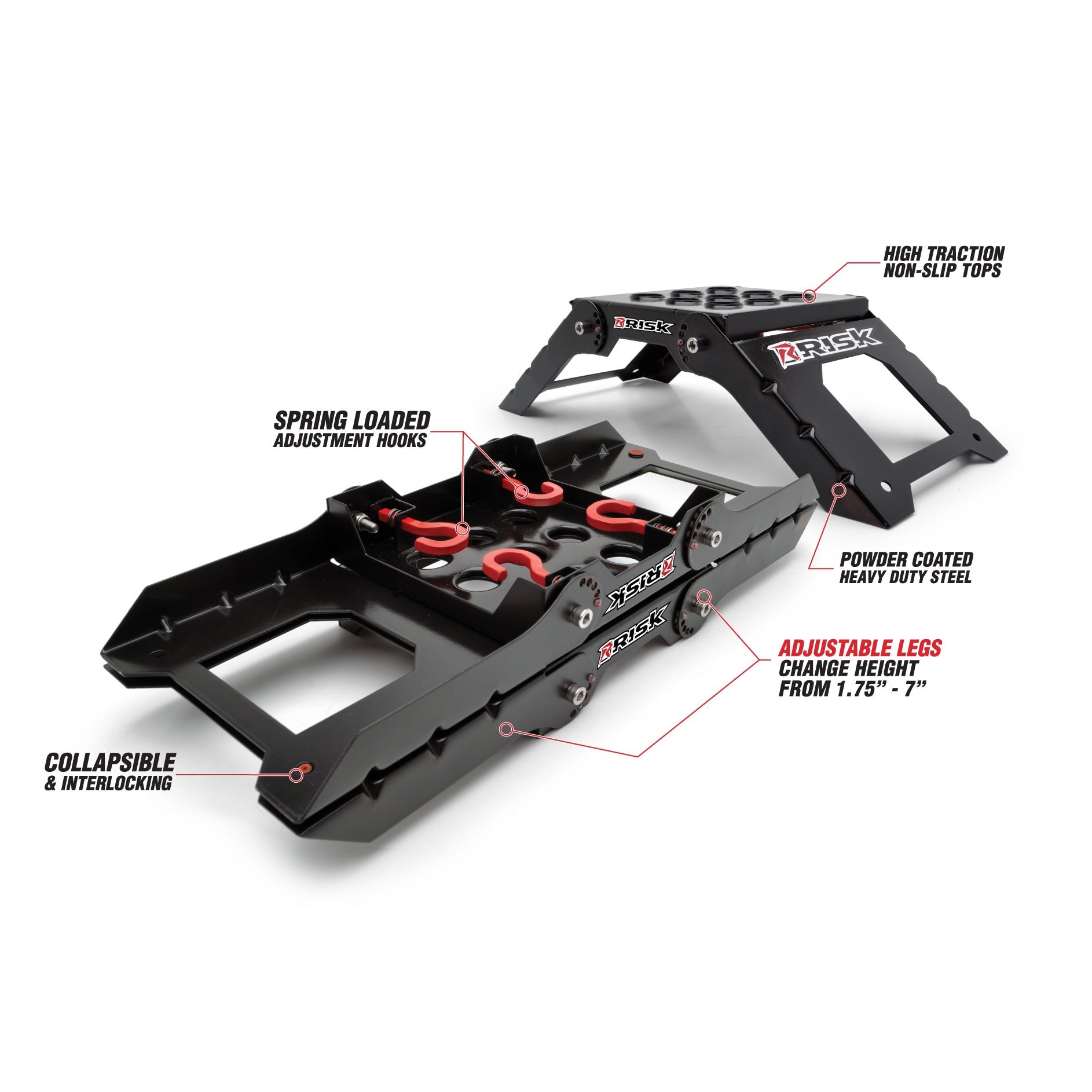 Adjustable Motocross Starting Blocks