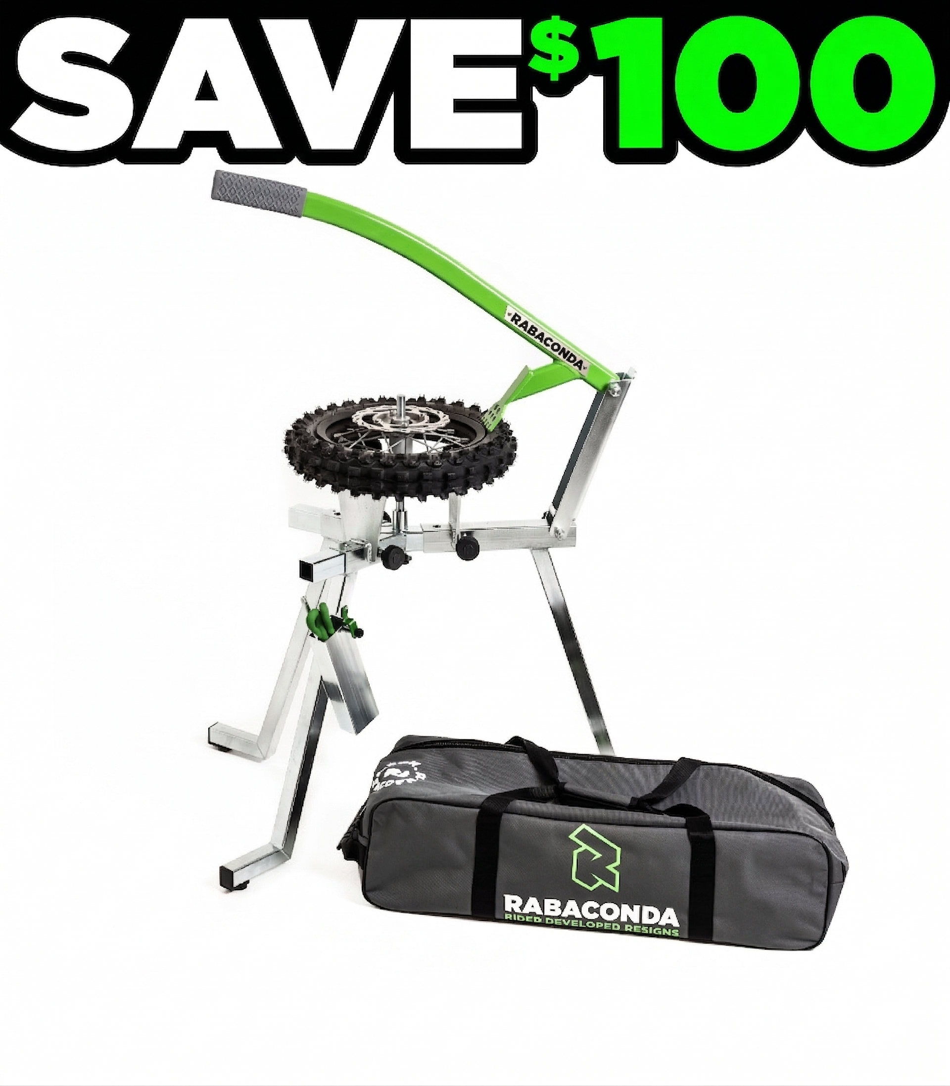 Rabaconda Mini Tire Changer