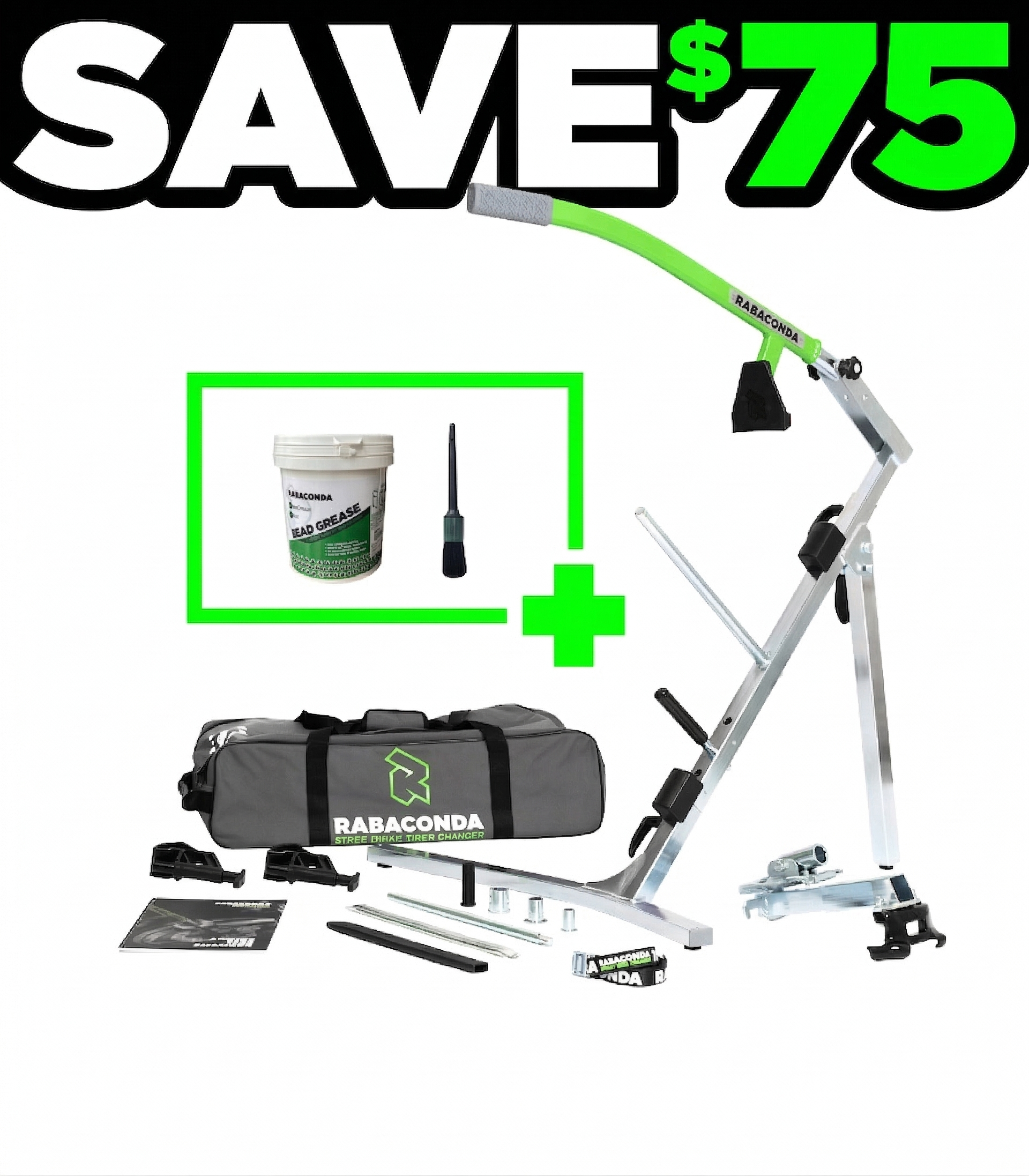 STARTER Kit - Street Bike Tire Changer