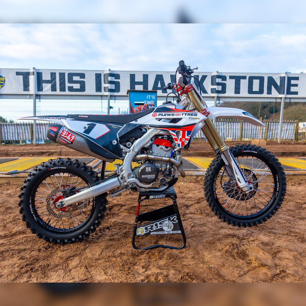 Plews Tyres - MX1 HAWKSTONE GP - Soft - Sand/Mud Paddle Rear Tire