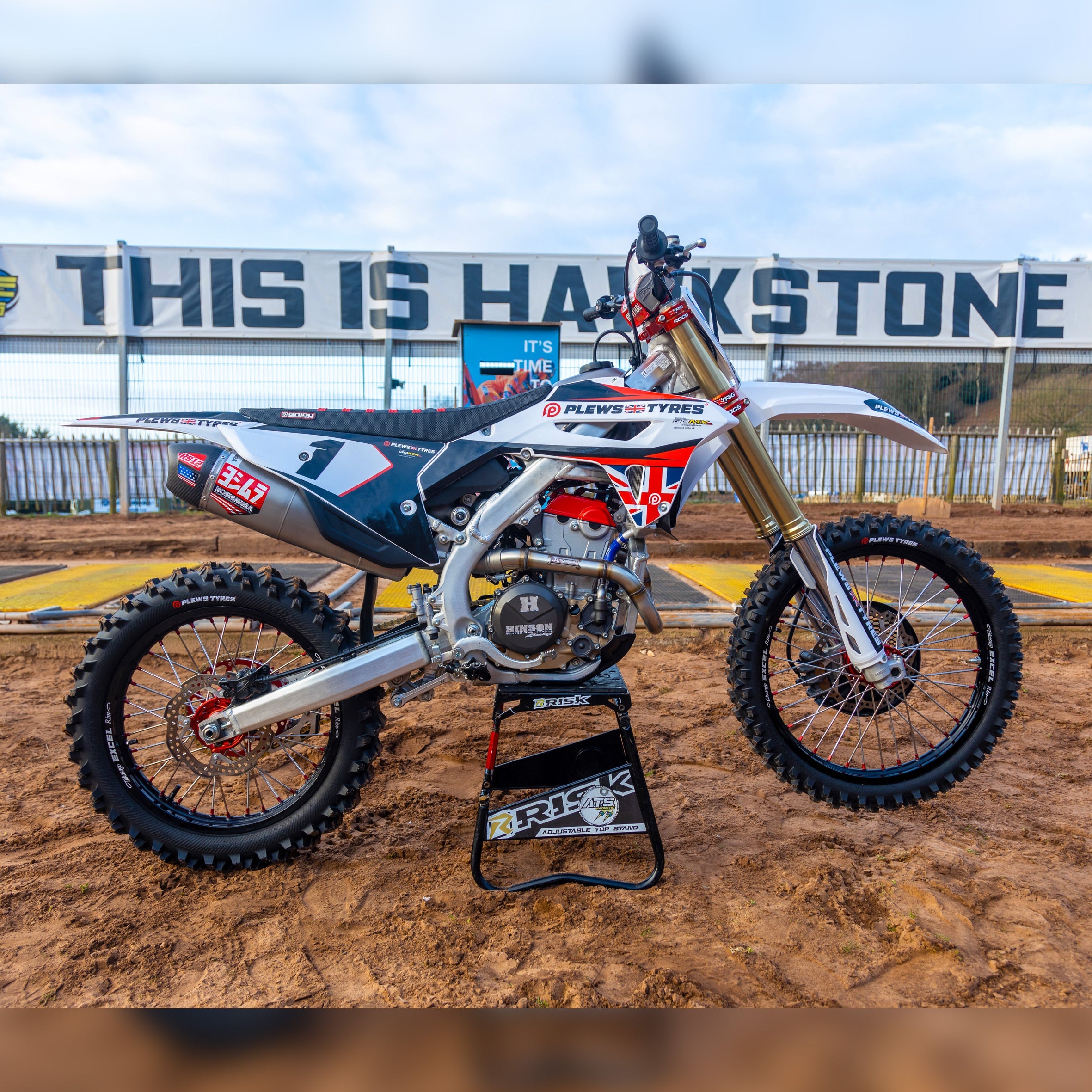 Plews Tyres - MX1 HAWKSTONE GP - Soft - Sand/Mud Paddle Rear Tire